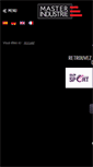 Mobile Screenshot of master-industrie.com